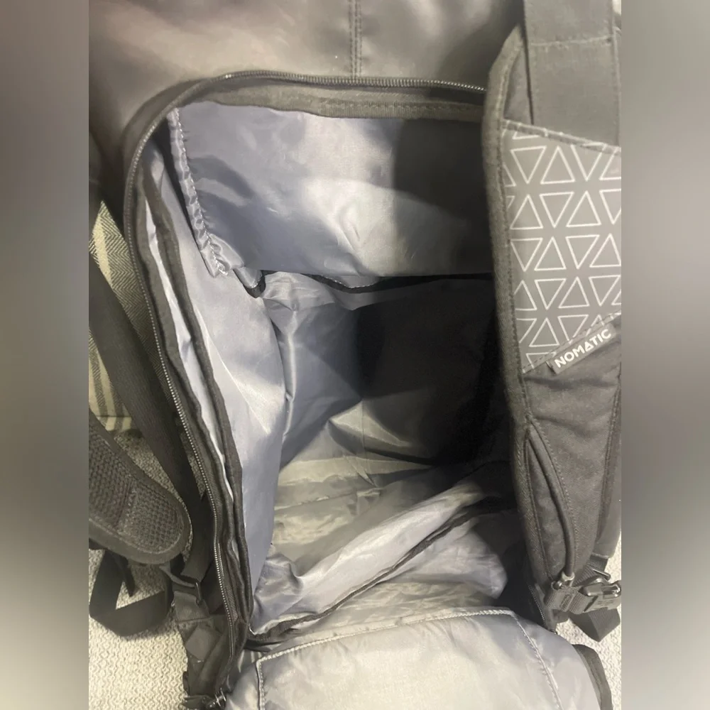 Black Travel Backpack - Sleek Everyday Carry